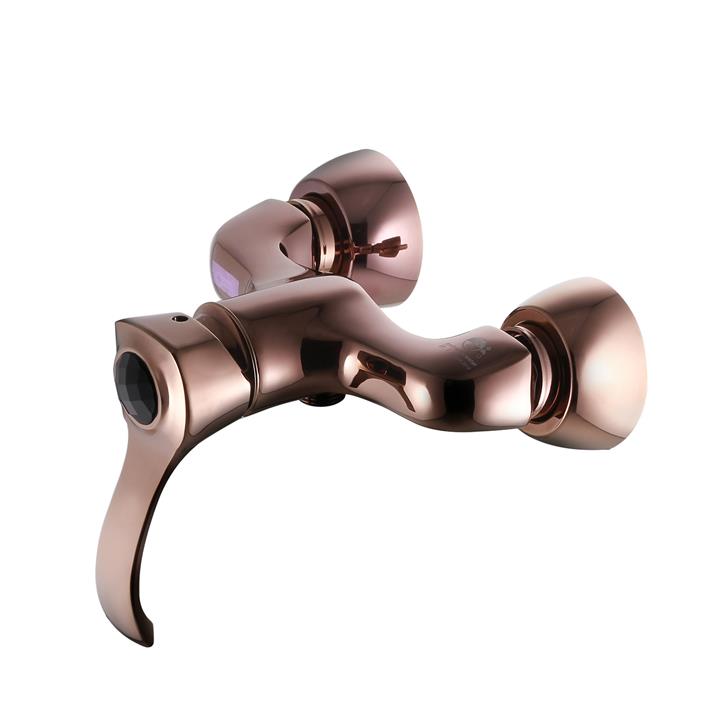 شیر توالت درخشان مدل رزکات رزگلد Derakhshan Rose Cut Code 7004 Toilet Faucets